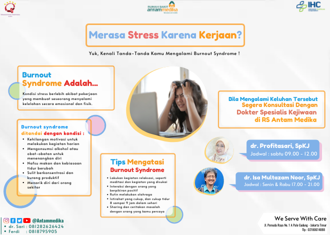 Kenali Tanda - Tanda Syndrome Burnout